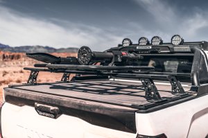 Toyota Tundra Truck Bed Rack Cross Bar Set - Go Rhino - XRS - Textured Black - `07-`21